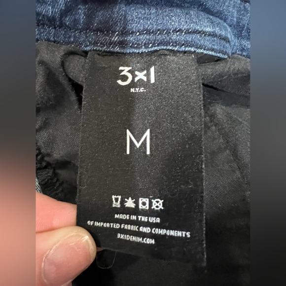 3x1 Revolve Cross Body Danny Jumpsuit, Denim Jumpsuit, Jumpsuit Romper - Picture 9 of 14